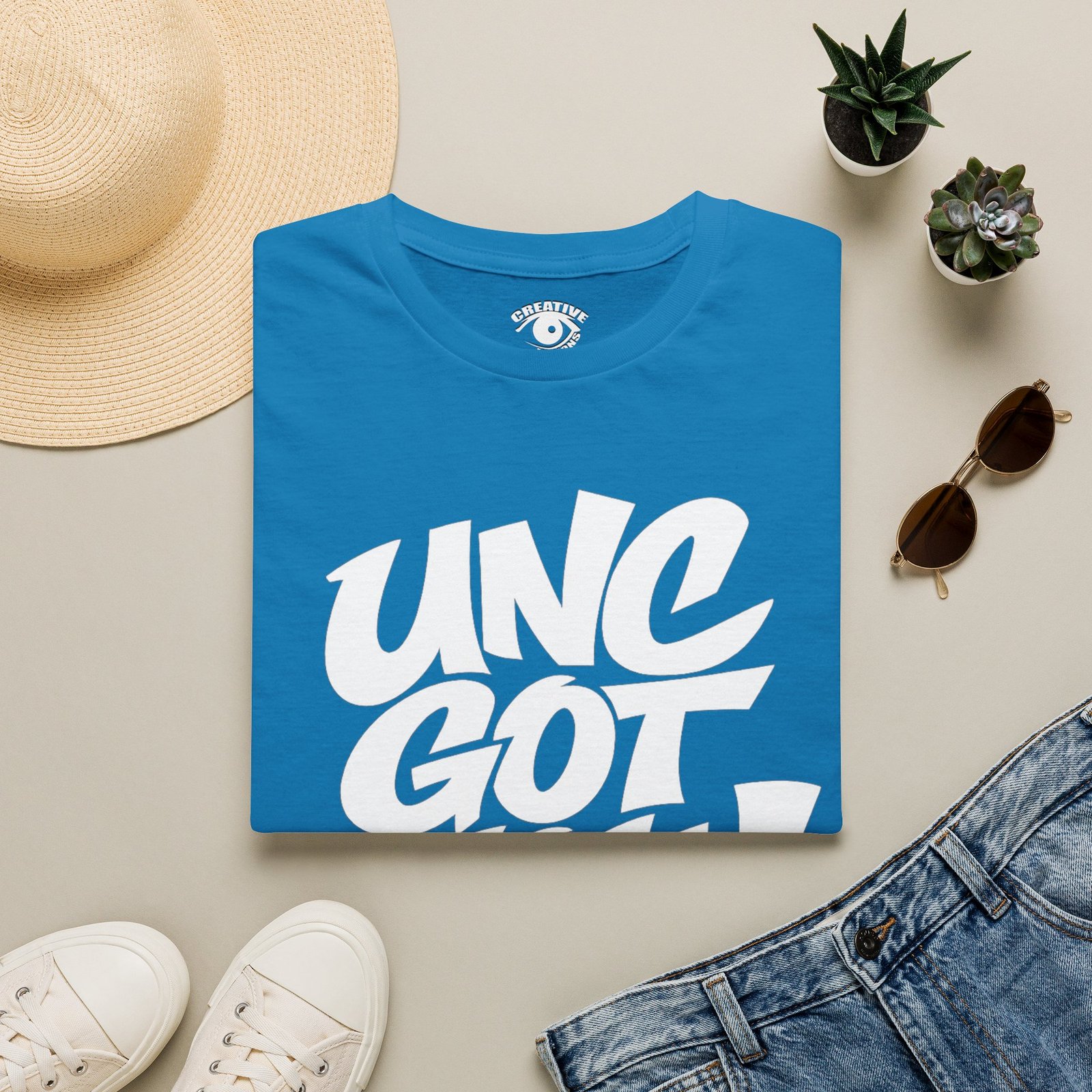 UNC Got Flow Urban Graphic T-Shirt - Image 5